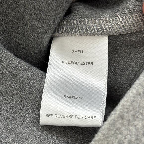 SO Oversized Button Up Shacket Tan Gray Color Block Size Small - Picture 8 of 10